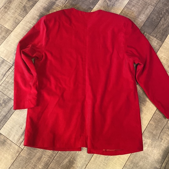 Vtg Bob Mackie Wearable Art Jacket size L - Picture 3 of 6